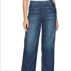 Vince | High Rise Wide Leg Jeans